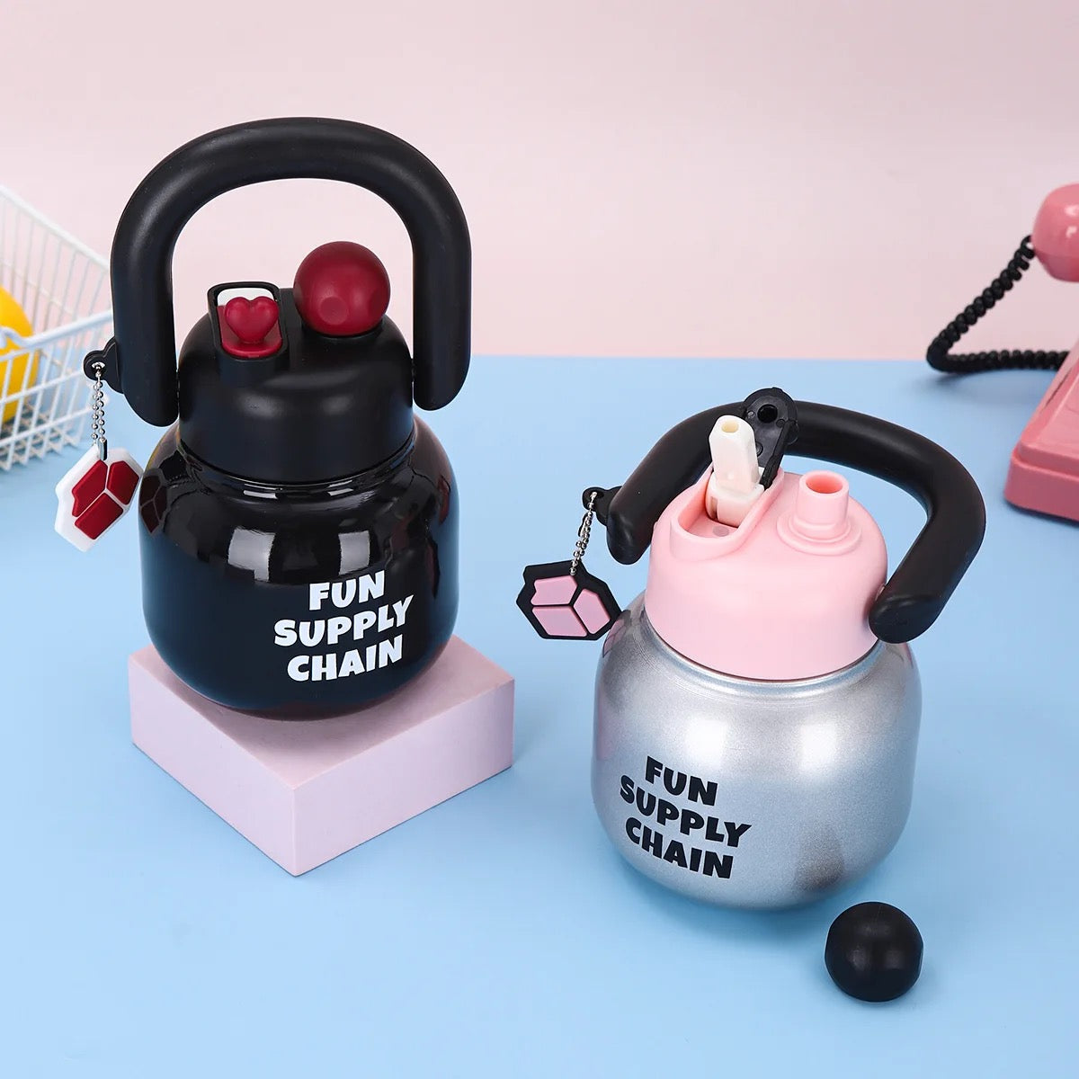 Fun Supply Chain Quirky Flask