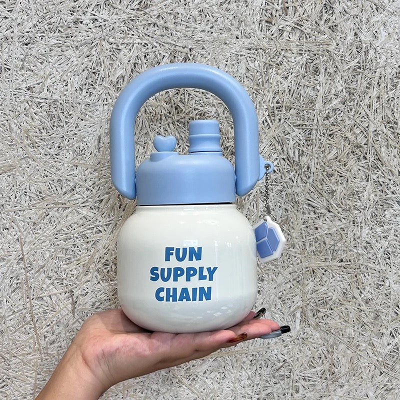 Fun Supply Chain Quirky Flask