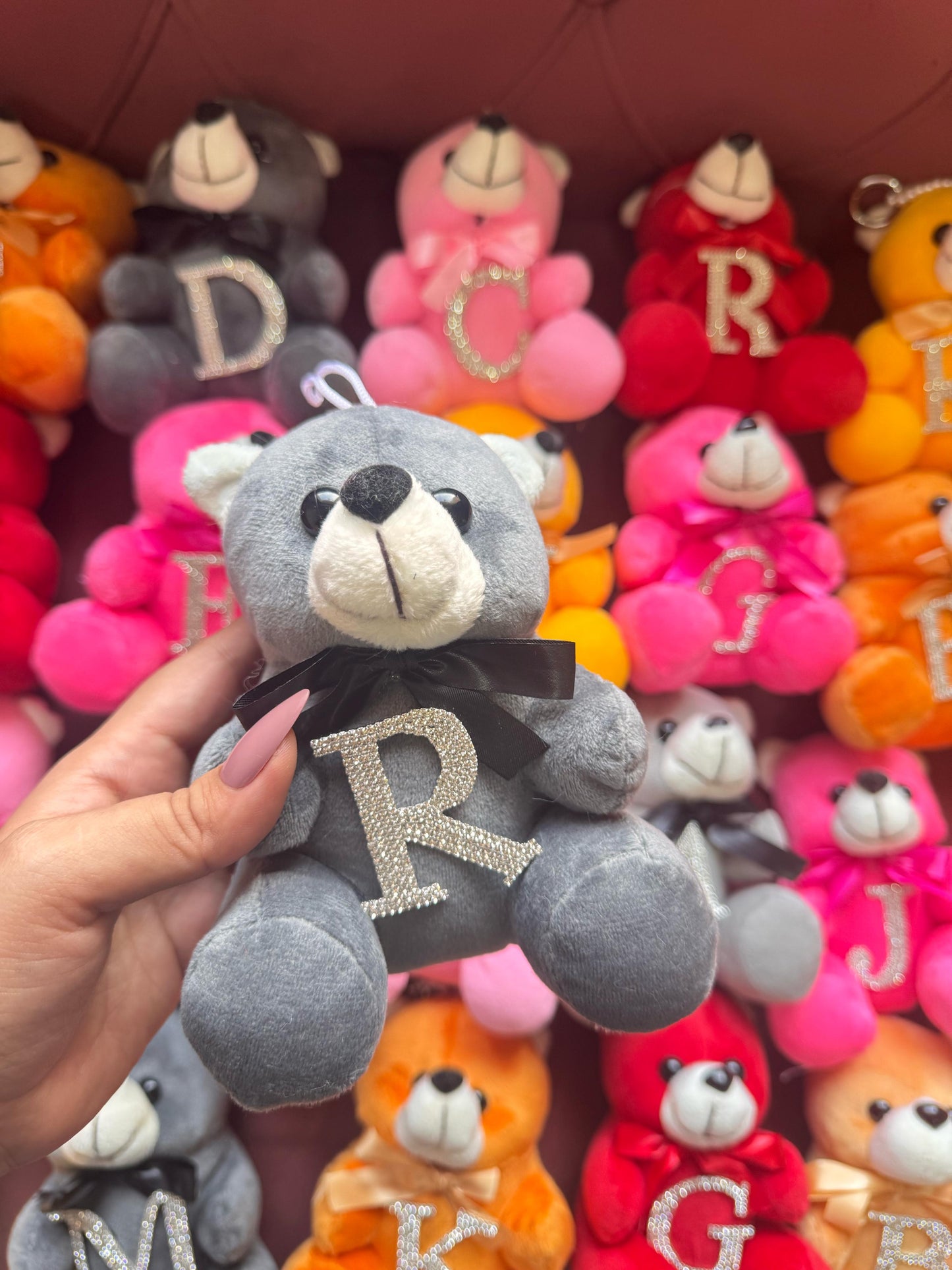 Customised Teddy Bag Charms - Free Shipping