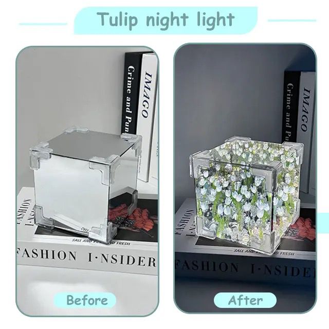 DIY Tulip Night Lamp -