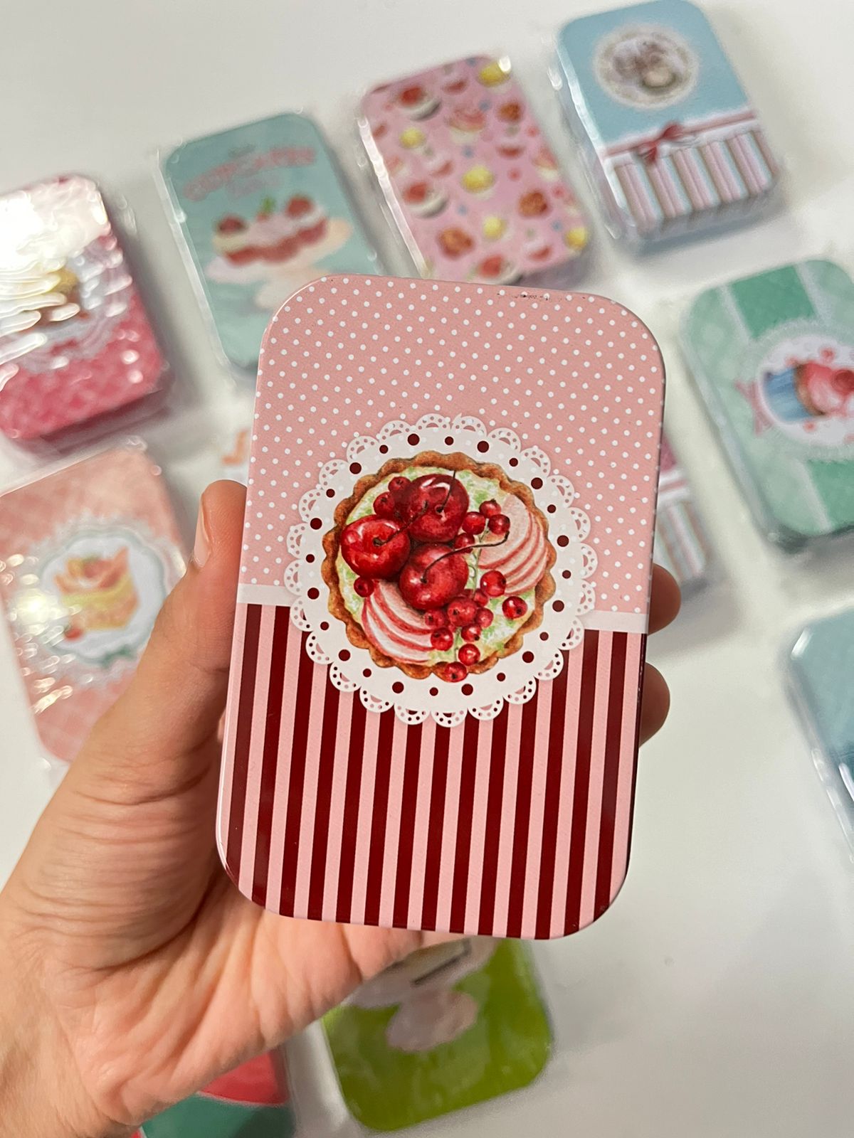 Dessert Rectangular Tin Boxes -
