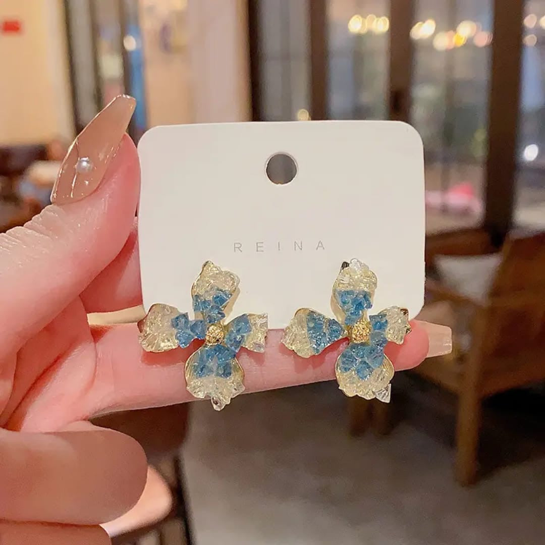 Beautiful Flower Earrings