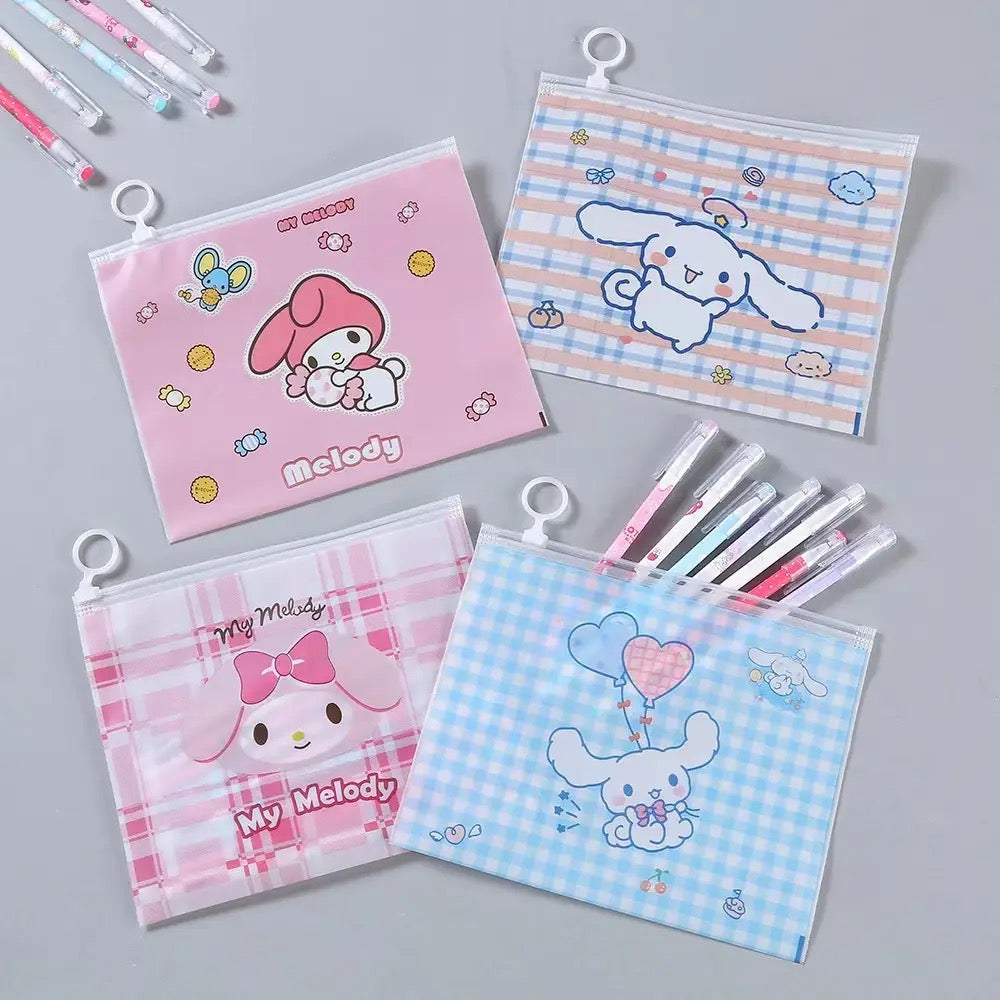 Sanrio Zip lock Pouches