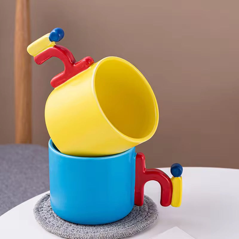 Hi Handle Cute Mug