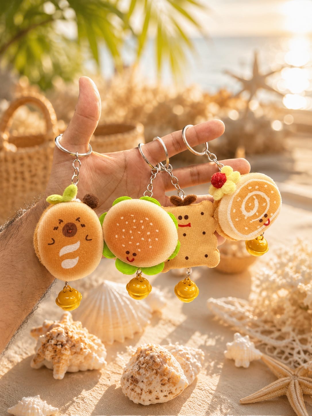 Mini food plushie