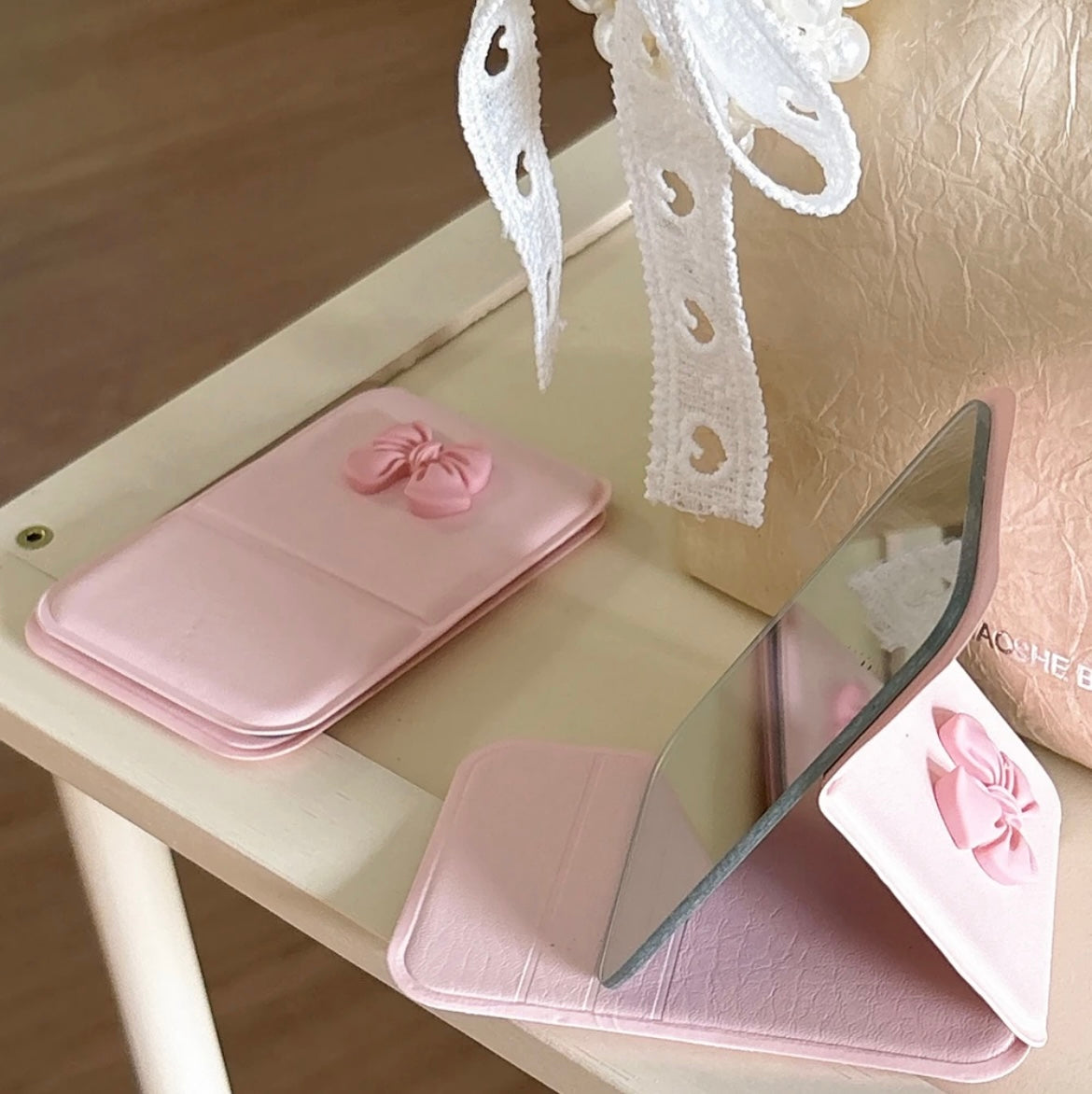 Bow Makeup Mirror