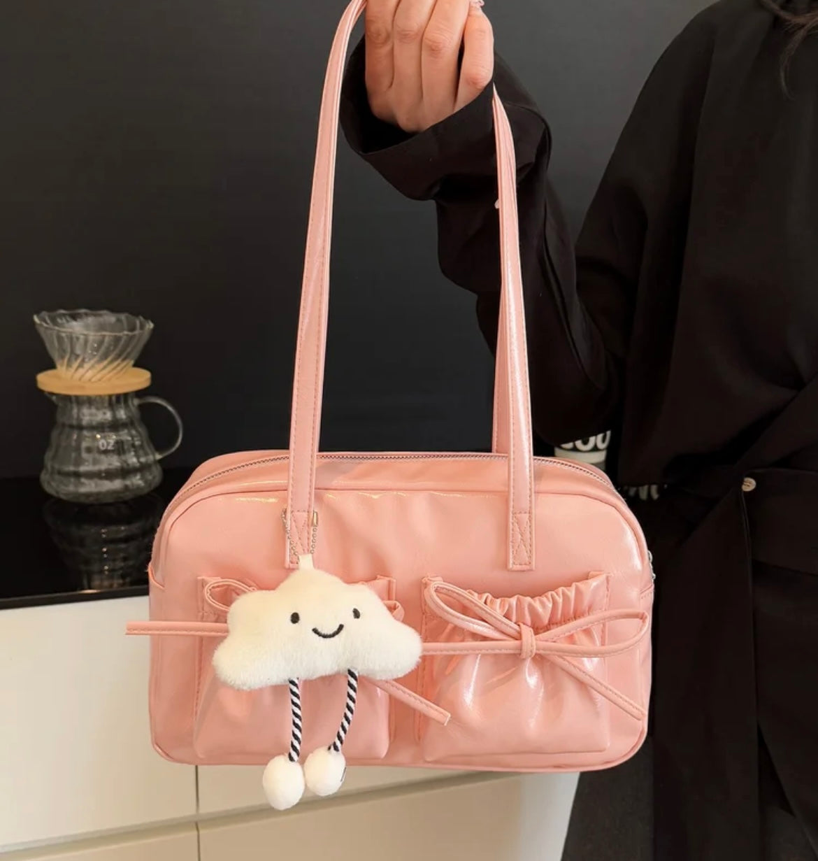 Pinterest Bow Solid Bags