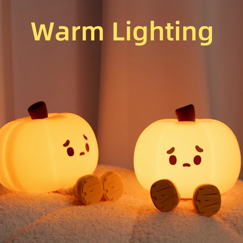Pumpkin Silicon Touch Lamp