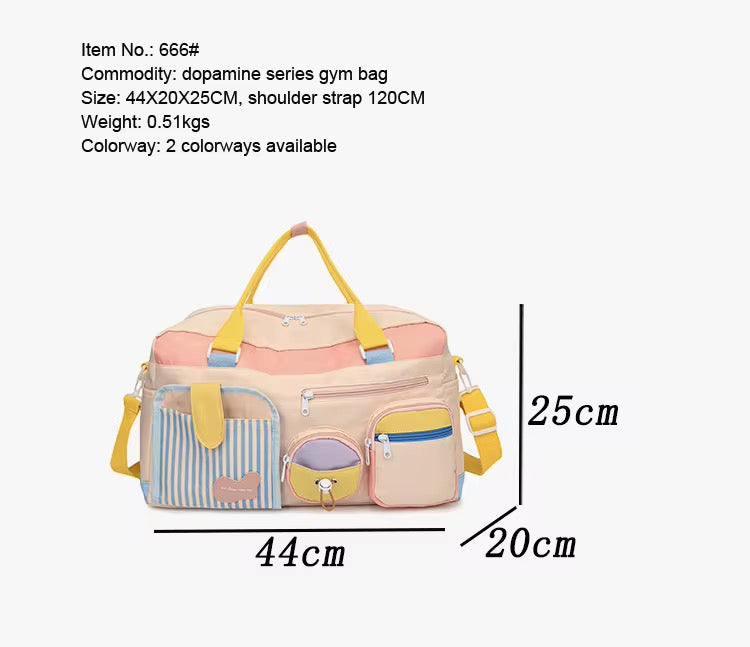 Pinteresty Canvas Duffle Bag