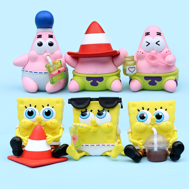 SpongeBob Figures (set of 6)