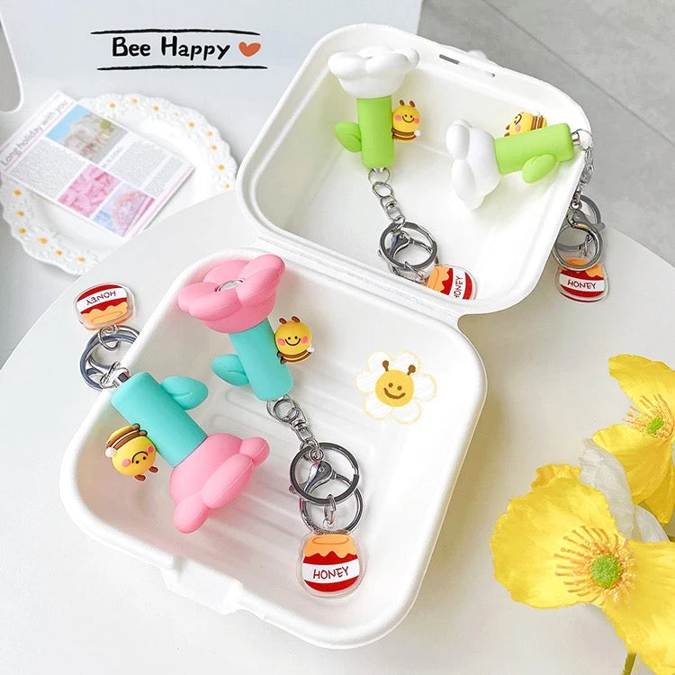 Flower Torch Keychain