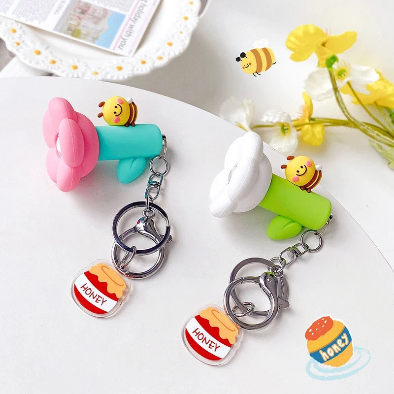 Flower Torch Keychain