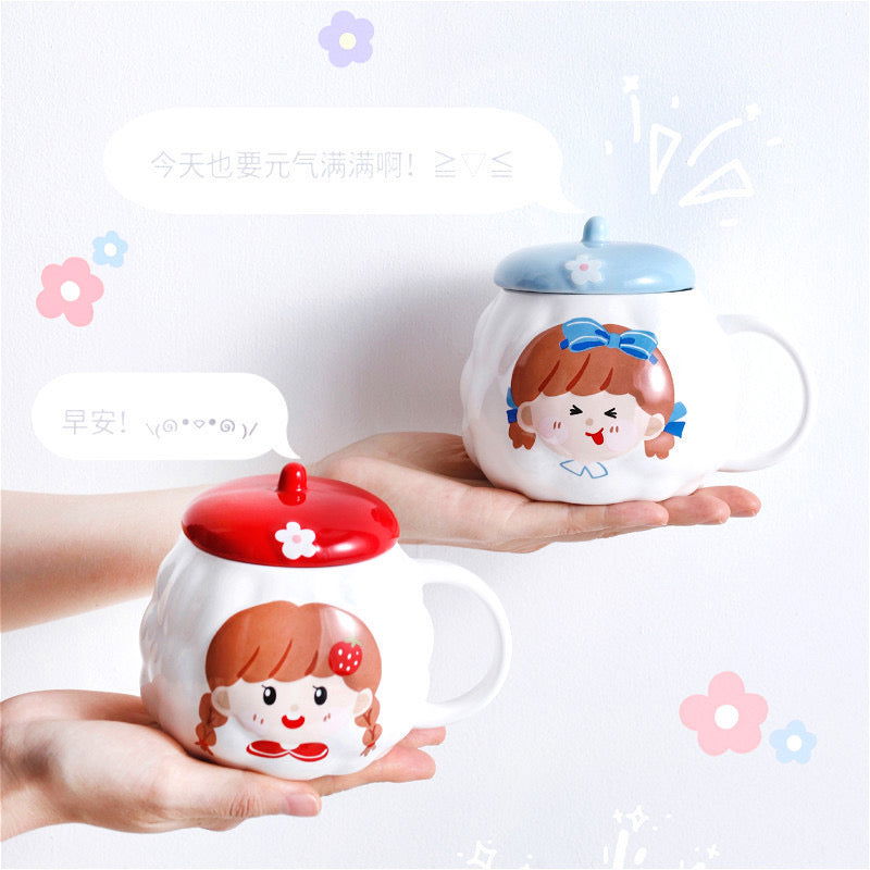 Kawaii Girl Coffee Mug -