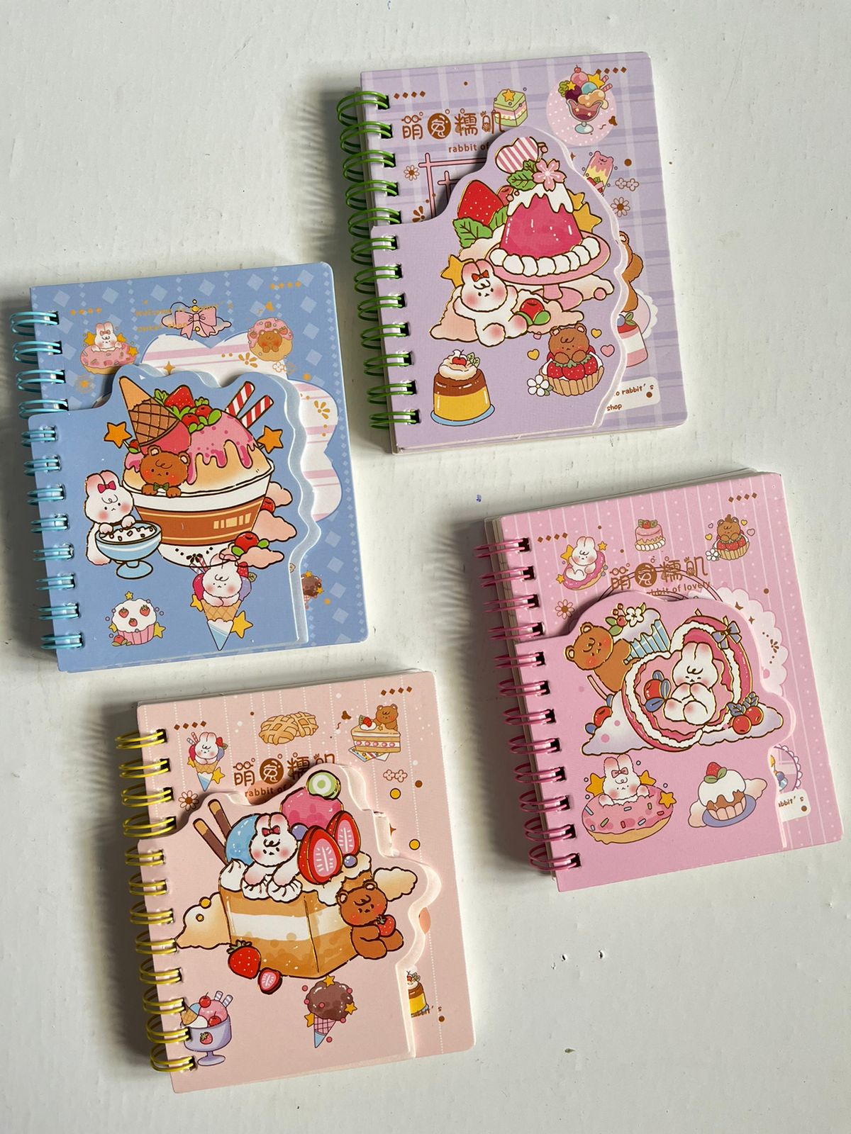 Kawaii Mini Spiral Diary -