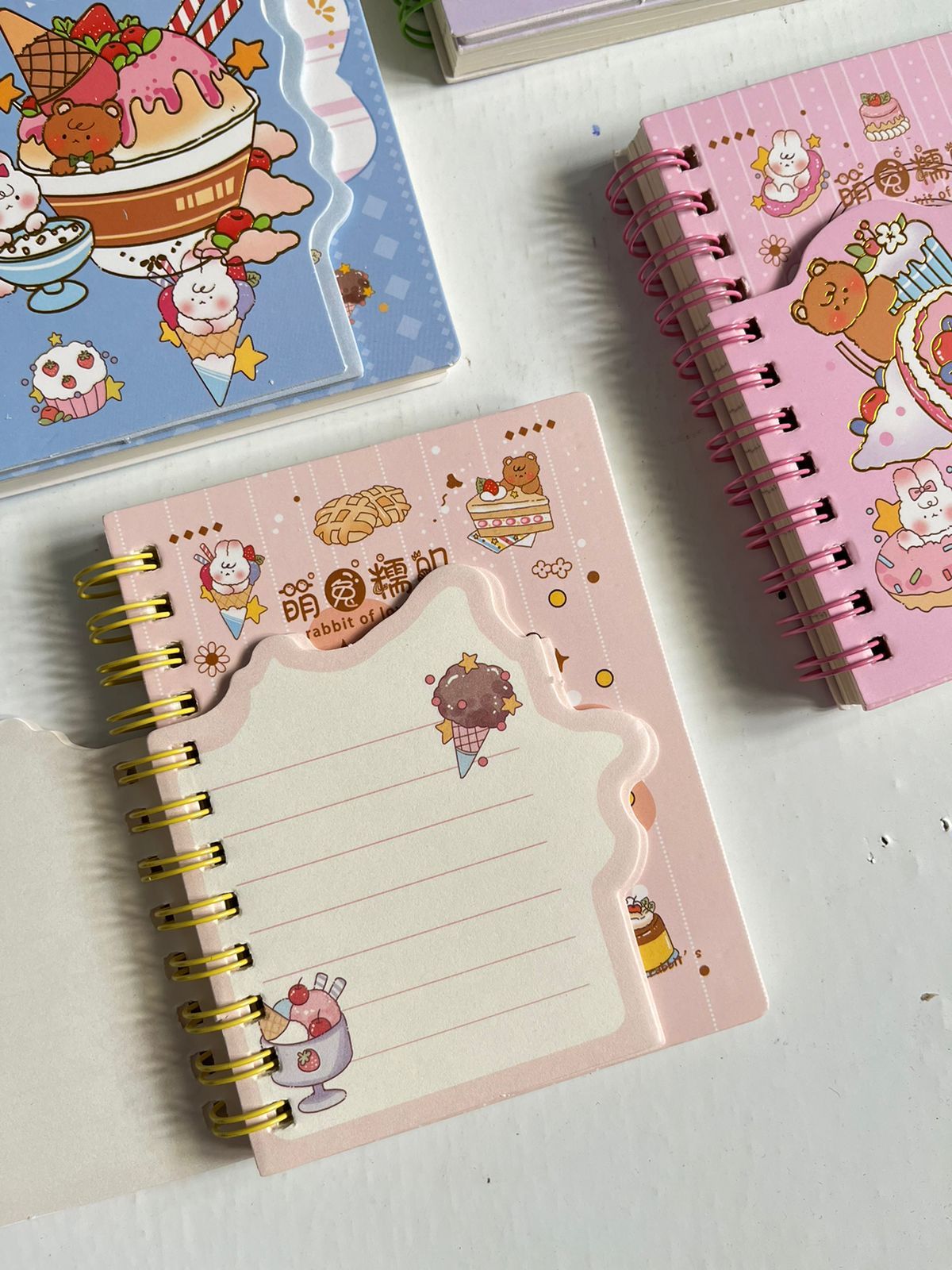 Kawaii Mini Spiral Diary -