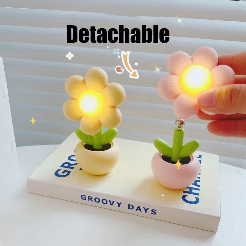Mini Flower Pot Lamp -