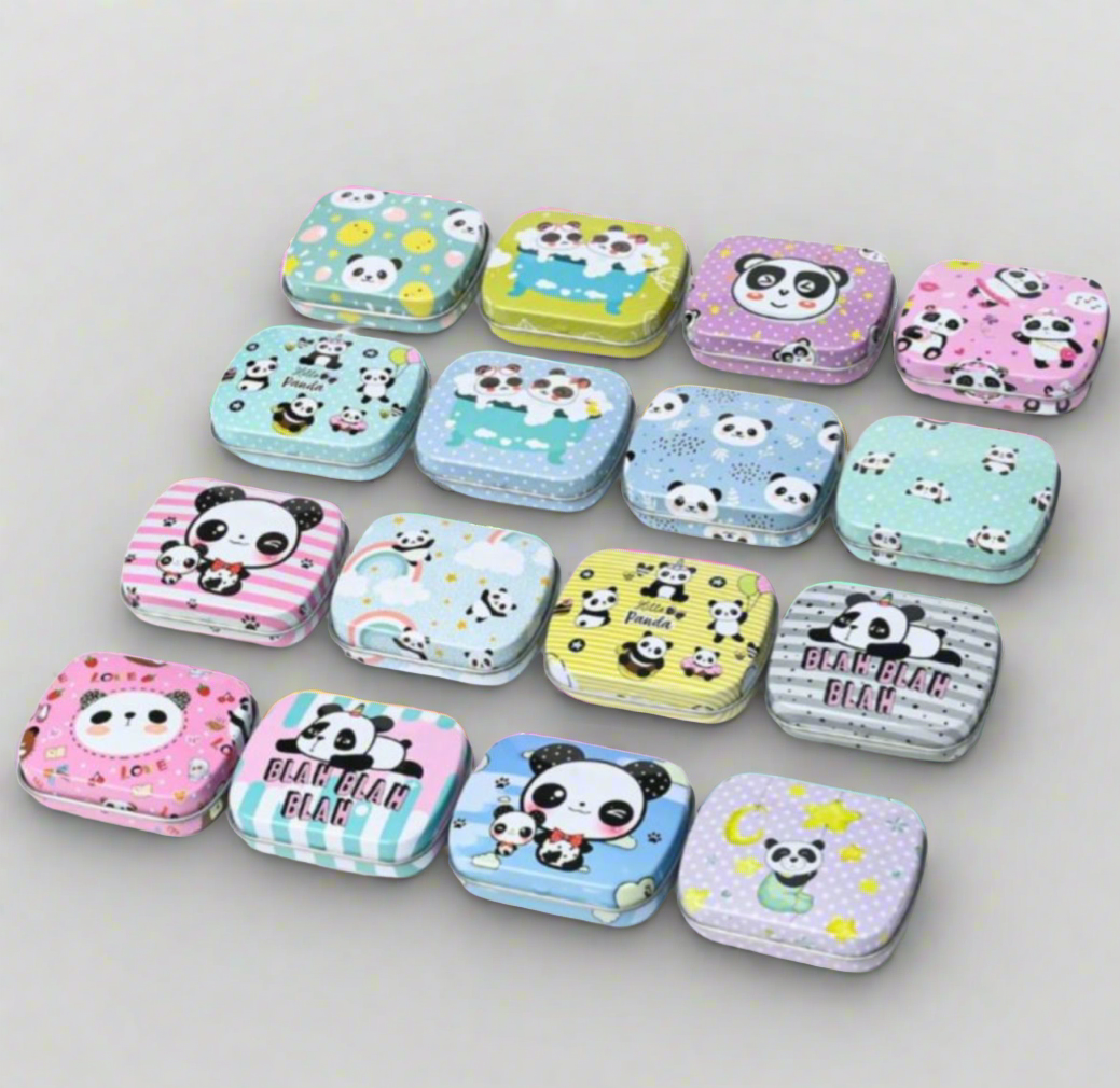 Mini Panda Tins -