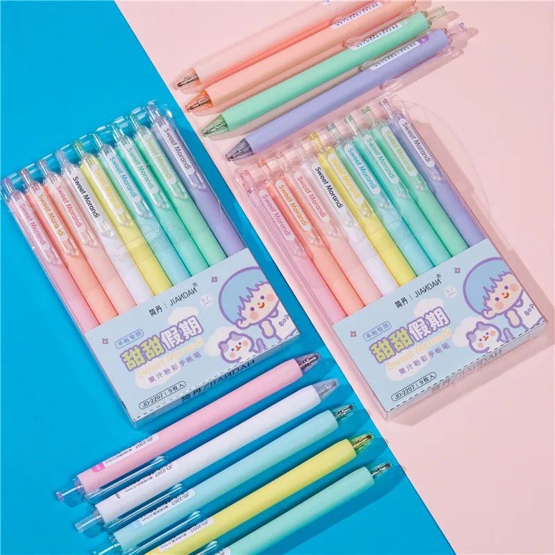 Morandi Pastel Pens Set -