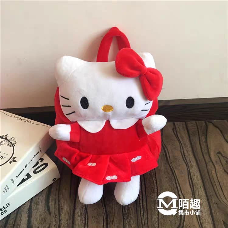 Plush Cartoon Backpacks -