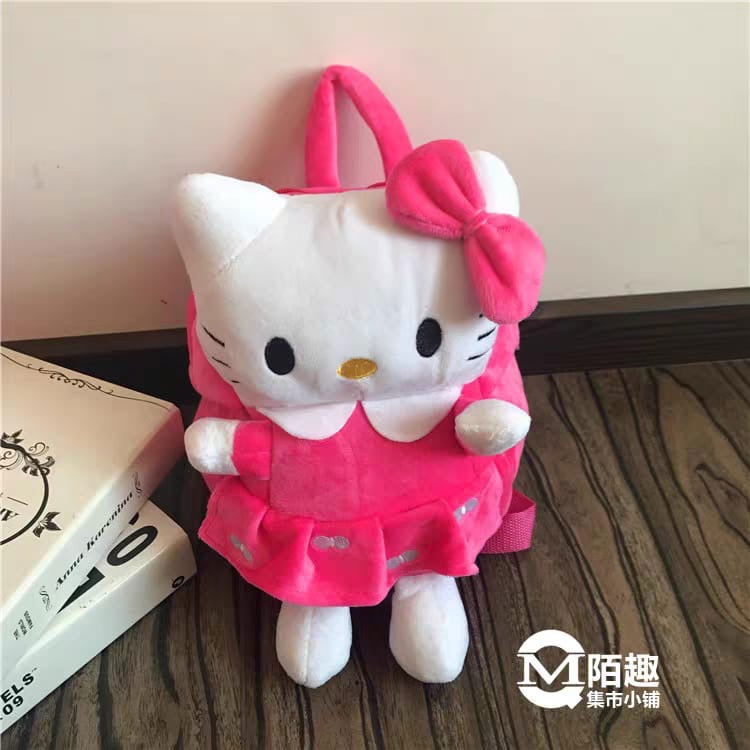 Plush Cartoon Backpacks -