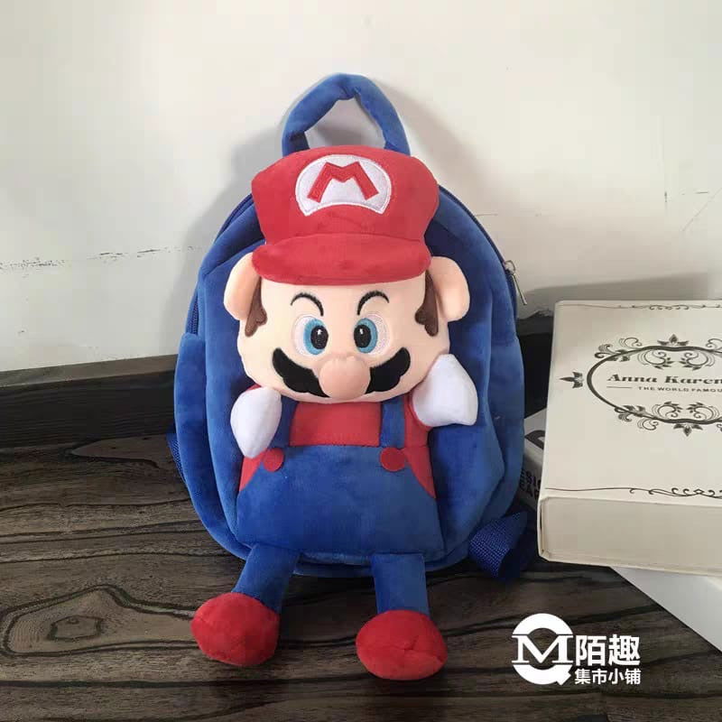 Plush Cartoon Backpacks -