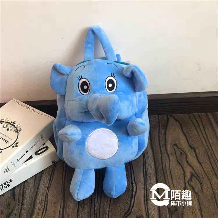 Plush Cartoon Backpacks -