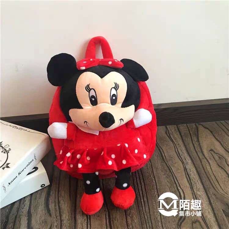 Plush Cartoon Backpacks -