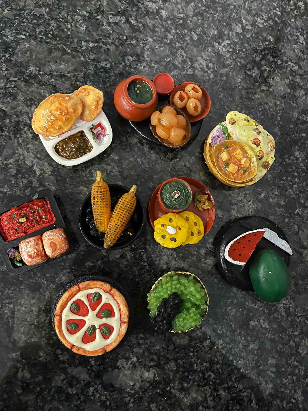 Realistic Food Magnets -