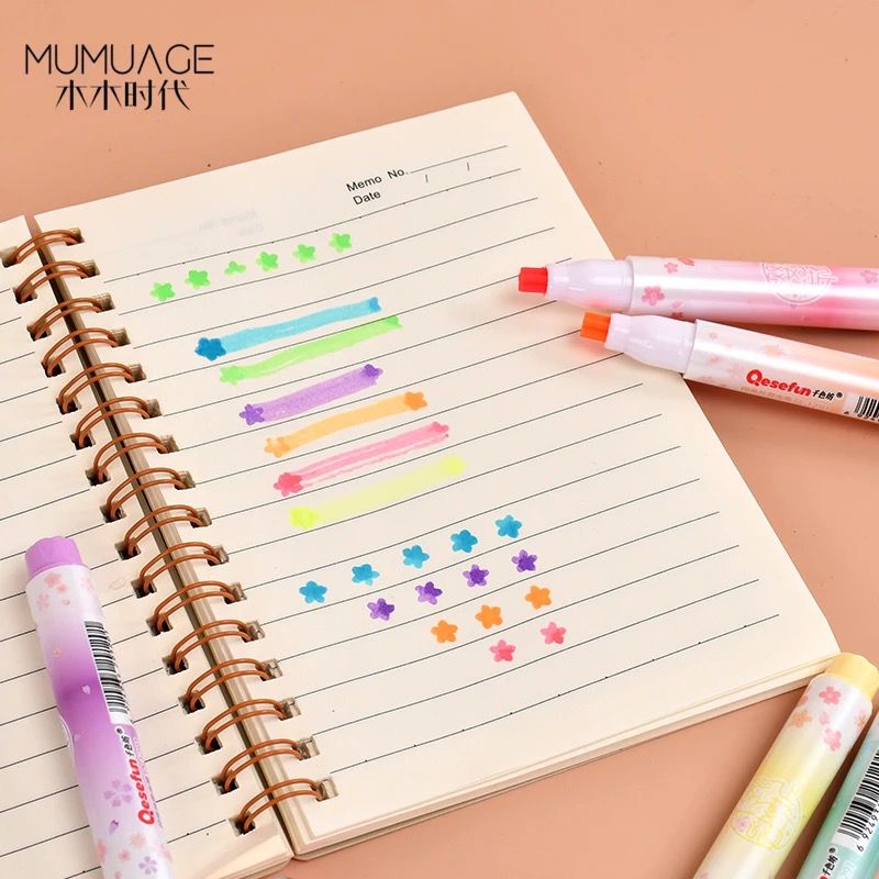 Sakura Glitter Cap Highlighters -