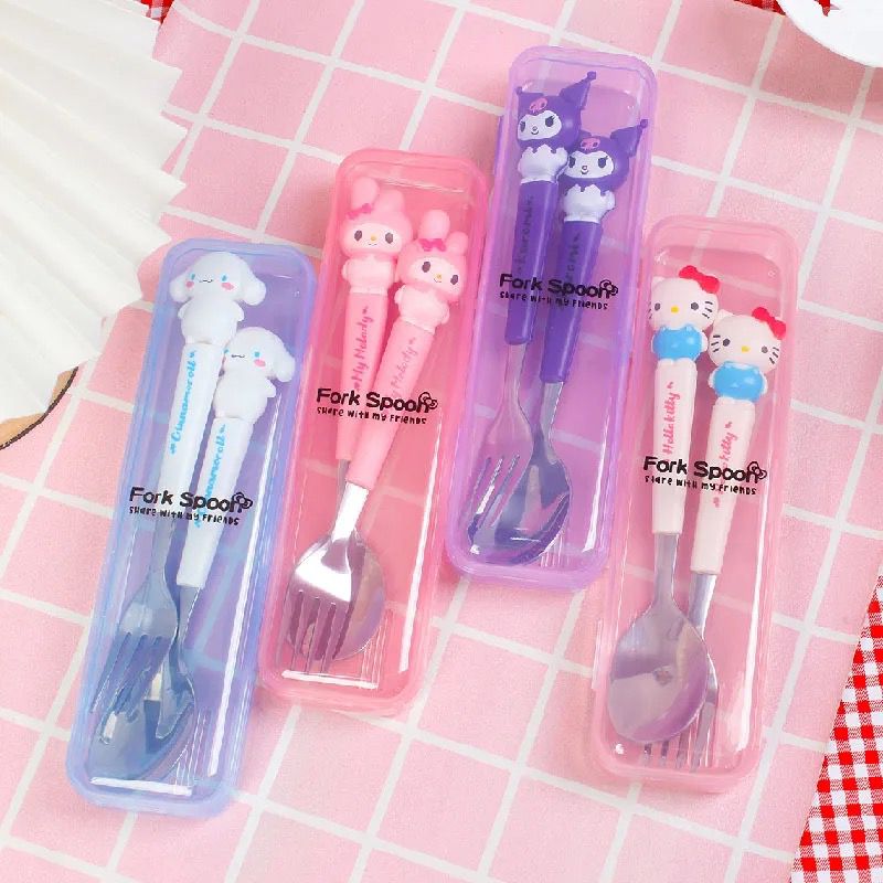 Sanrio Cutlery Set -