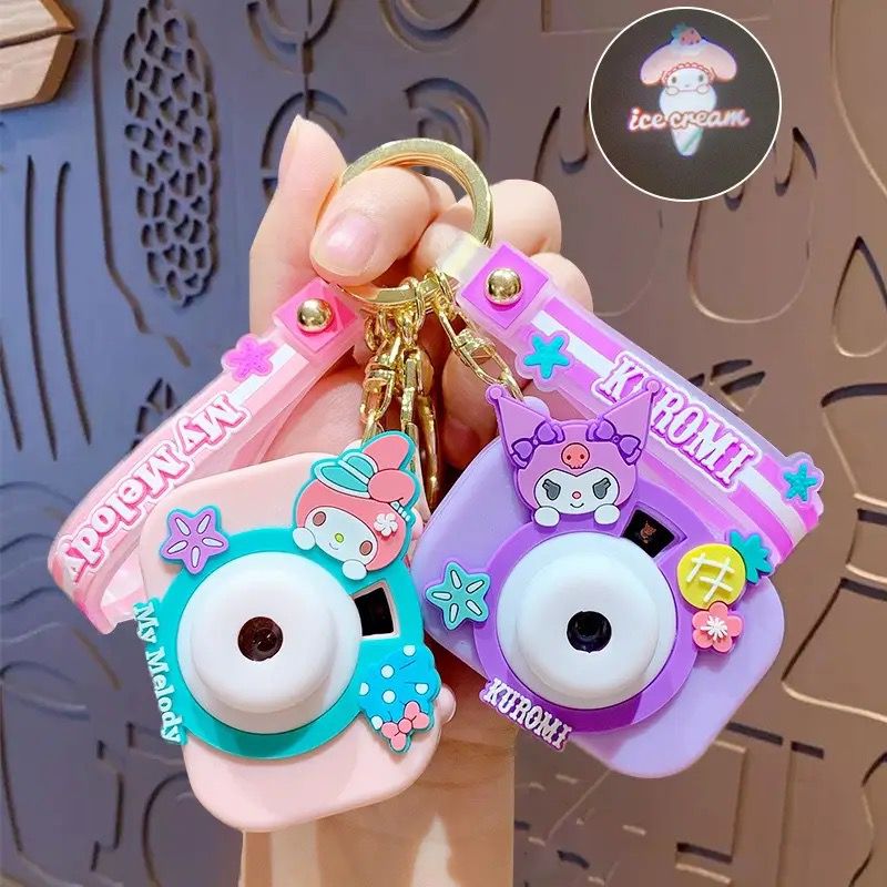 Sanrio Official Camera Projector Keychain -