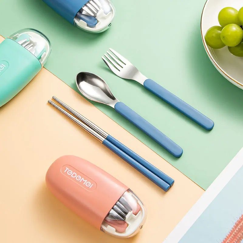 Stainless Steel Portable Cutlery Set -
