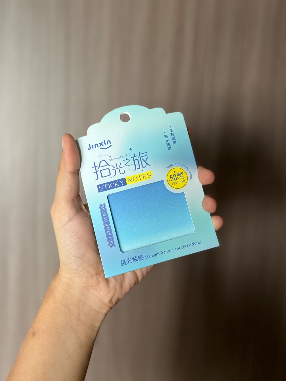 Starlight Transparent Sticky Notes -