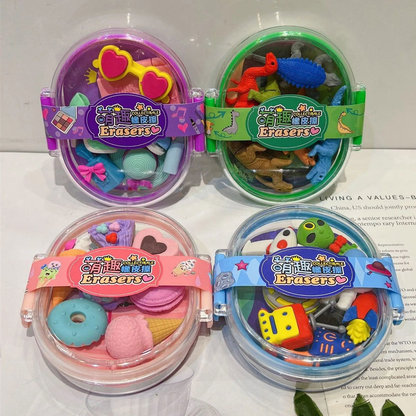 Tiffin Box Erasers (Big) -