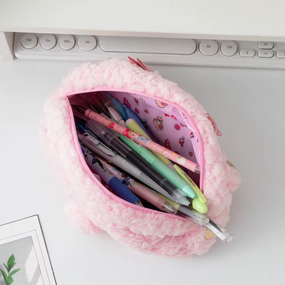 My Melody Soft Furry Pouch