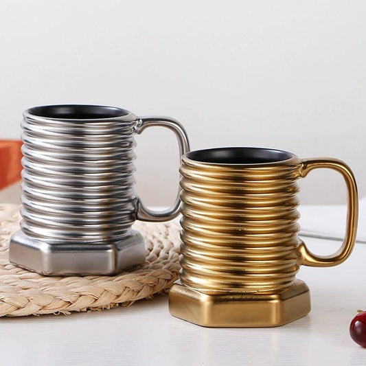 Screw Bolt Shaped Ceramic Mug