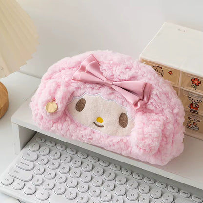 My Melody Soft Furry Pouch