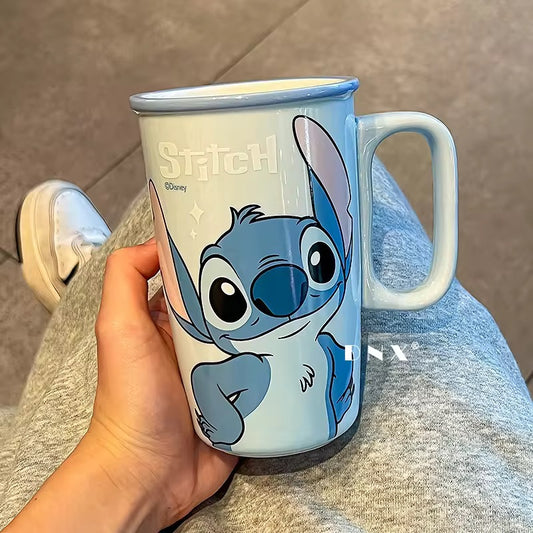 Stitch Tall Ceramic Glass