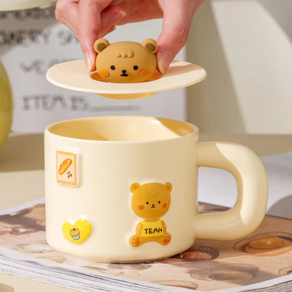 Teddy Bear Pastel Mug