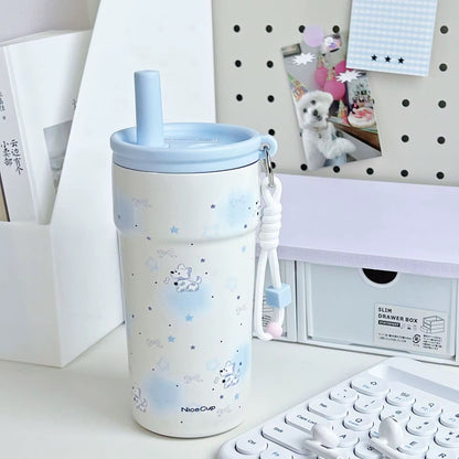 Pinteresty Cute Insulated Tumblers (500 ML)
