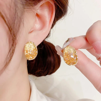 Crystal Stud Earrings