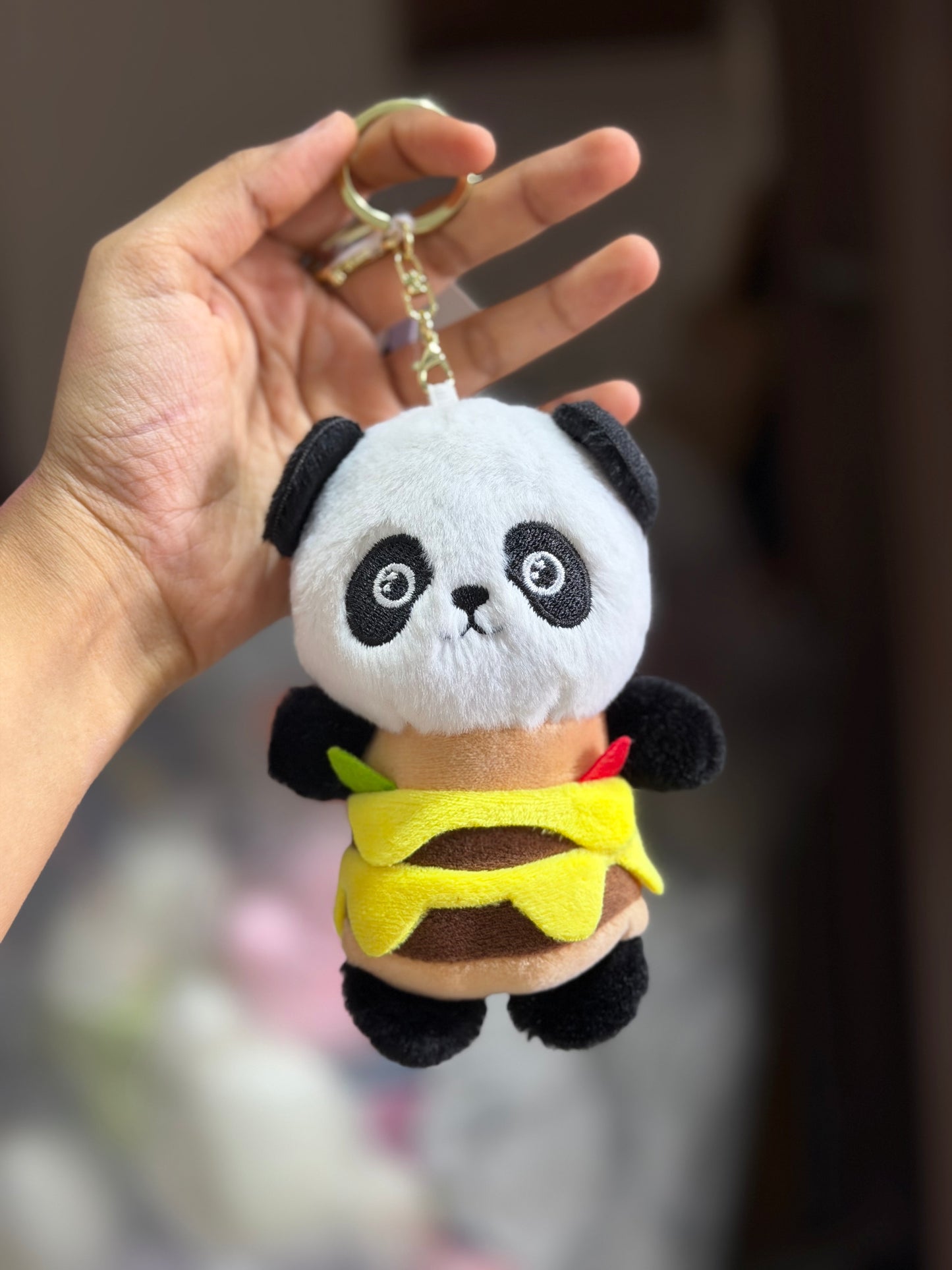 Burger Panda Bagcharm