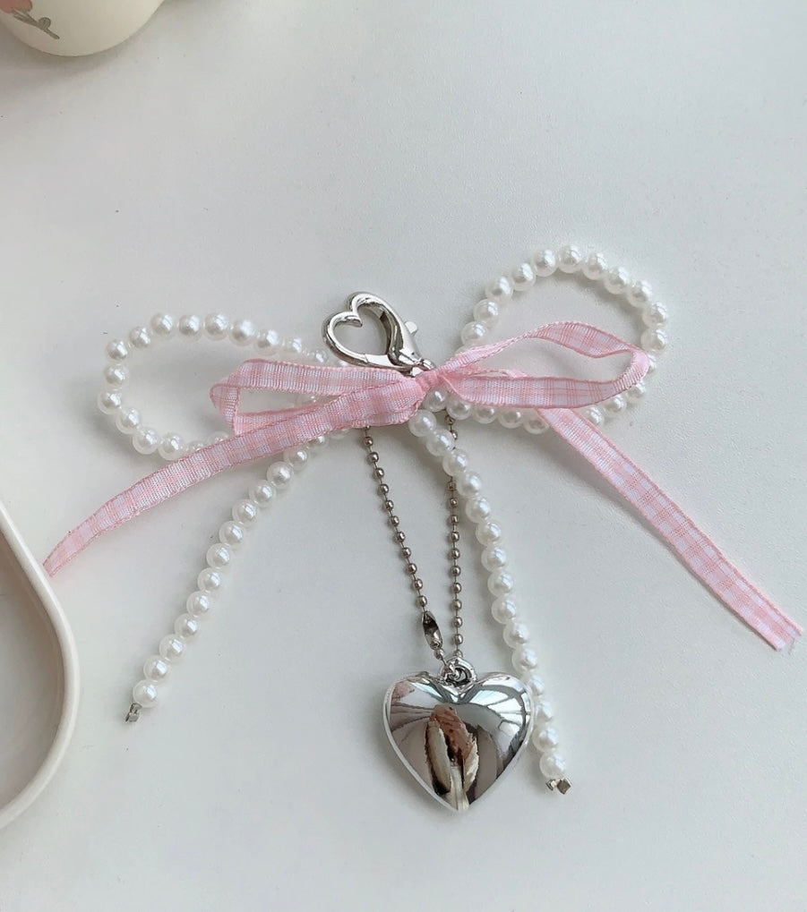 Cute Bow Bag Charm