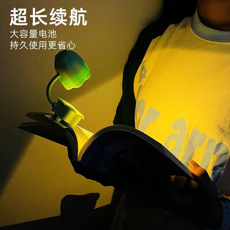 Mini Floral Clip Lamp