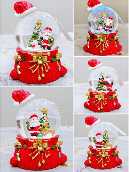 Santa LED Snow Water Dome