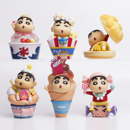 Shinchan Figures (Set Of 6)