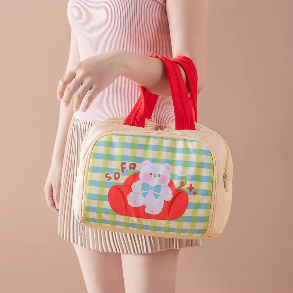 Kawaii sweet themed cosmetic pouch