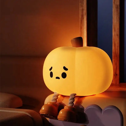 Pumpkin Silicon Touch Lamp