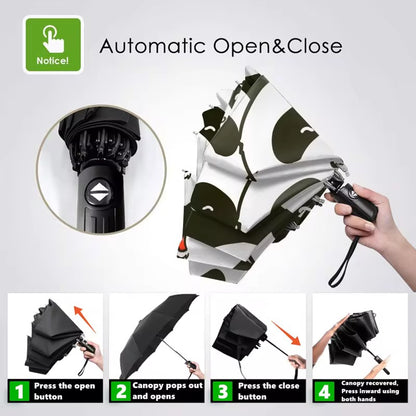 Panda Automatic Umbrella