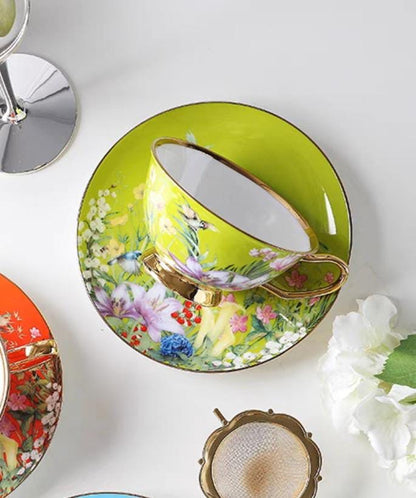 Royal Classic Floral Mug & Saucer Set (Limited Edition)